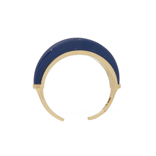 Luna Cuff - Gold Lapis