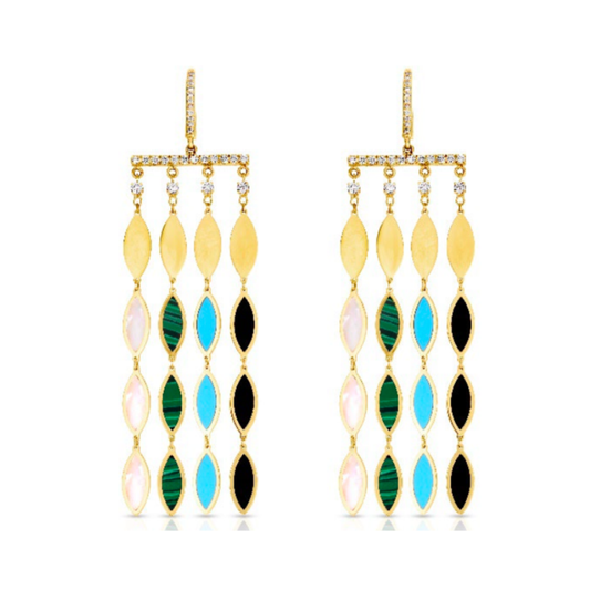 Harlequin Earring