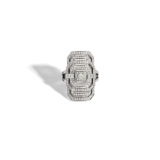 My Way White Gold & Diamonds Rings
