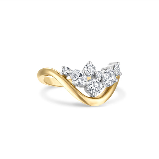 Mara Medium Curved Ring I
