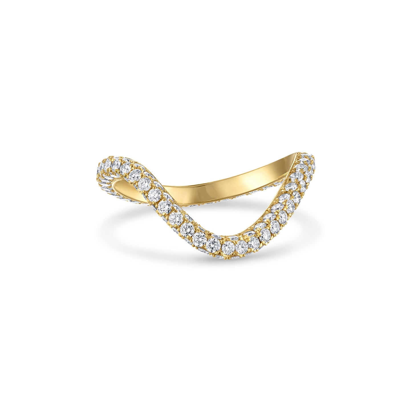Mara Medium Curved Ring III
