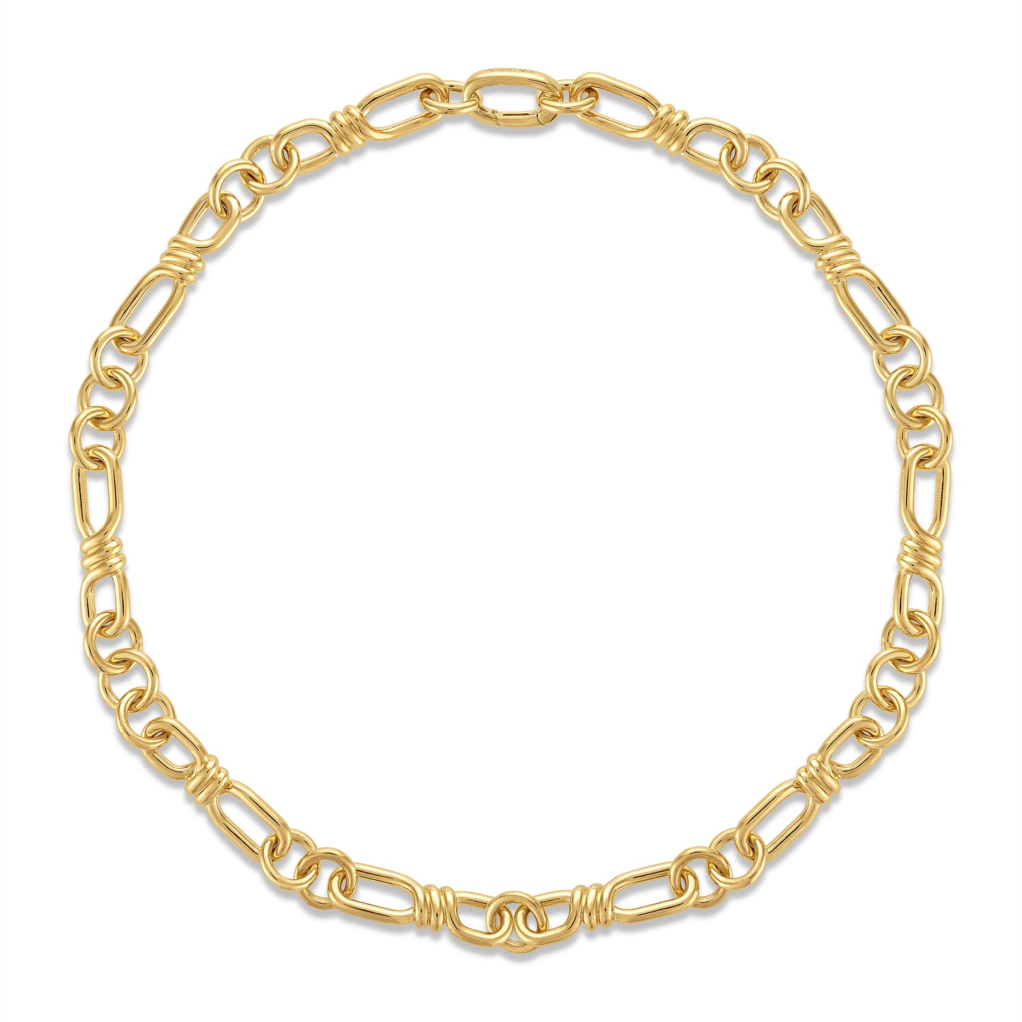 Mara Twist Pave Necklace