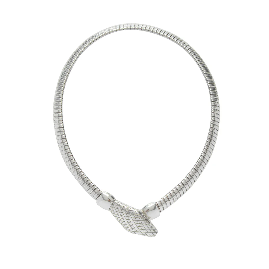 Wyld Serpente Silver with diamond pave