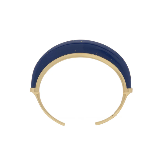 Luna Cuff - Gold Lapis