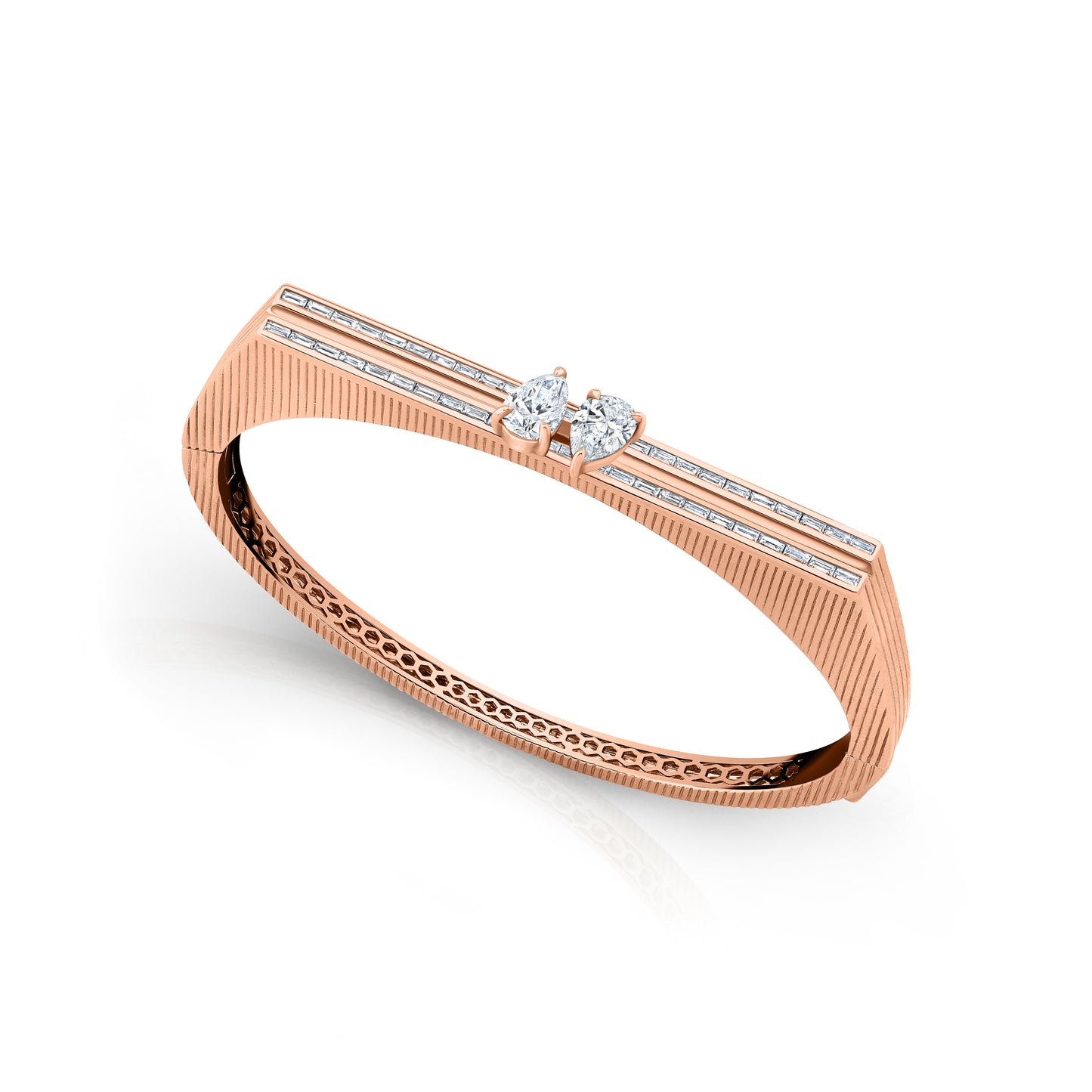 Blade Double Pear Cuff