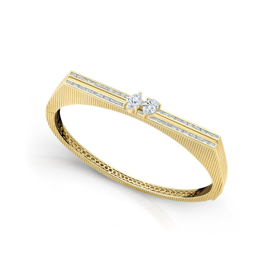 Blade Double Pear Cuff