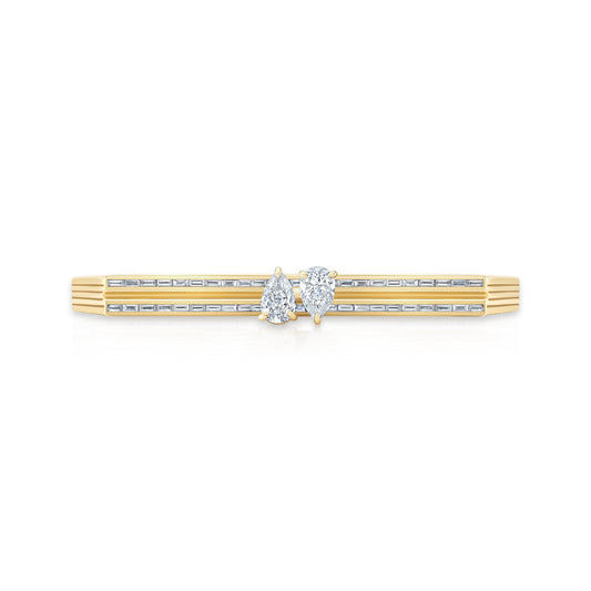 Blade Double Pear Cuff